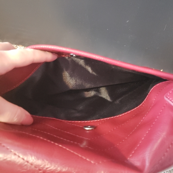 Burgundy Crossbody Bag !NOT AUTHENTIC BRAND! - Picture 7 of 15